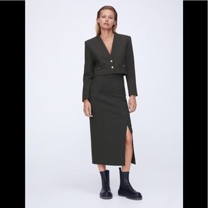 ZARA SHOULDER PAD TOP Jacket